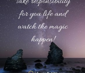Take responsablity…