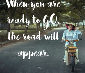 your road will appear