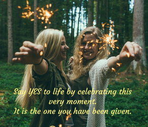 celebrate the moment given