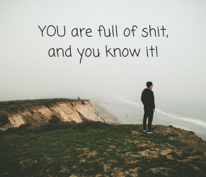 full of shit quote